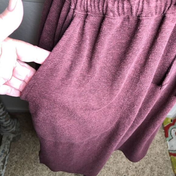 Prana Heathery Maroon Cozy Up Korrine Sleeveless Dress - Picture 7 of 15